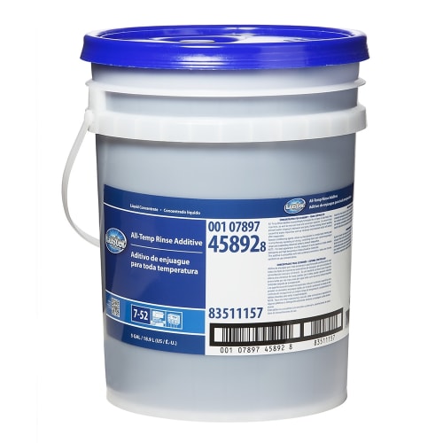 Luster Professional All-Temp Rinse Additive, Closed Loop, 5 Gallon